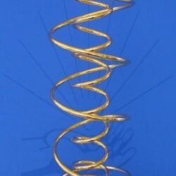 DNA Spiral (24K Gold Plated)
