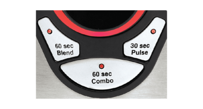 3 Convenient Pre-programmed Buttons - Pulse, Blend and Combo