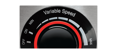 Variable Speed Dial from Low to High - Total control while blending
