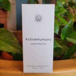 ActiveHumans Natural Deodorant, Unscented
