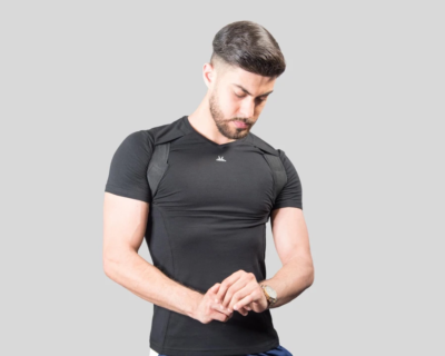 ADRENALEASE Posture Correction Shirt, Black