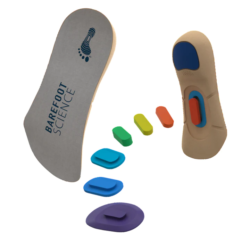 BAREFOOT SCIENCE™ Therapeutic PLUS Insoles, 3/4 Length