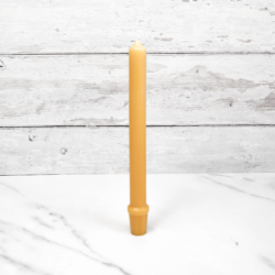 Honey Candles® Natural Beeswax Base Candlestick, 9 Inch