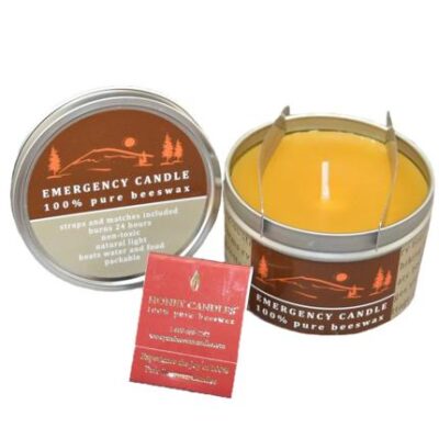 Honey Candles® Emergency Beeswax Candle