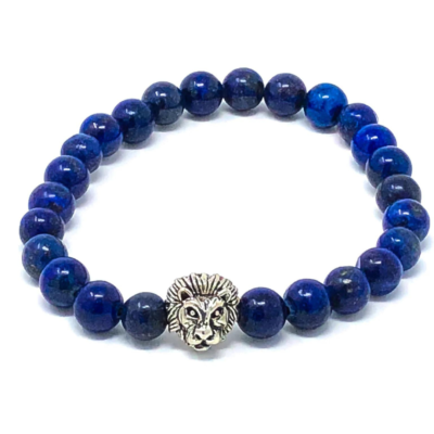 Mystech Fancy Mineral Stretch 7.83Hz Bracelet — Lapis Lazuli