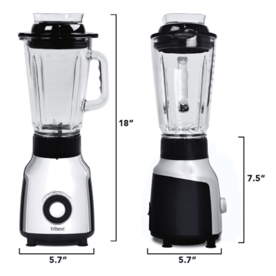 Glass Personal Blender® Single-Serving Vacuum Blender Size