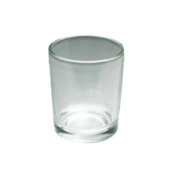 Honey Candles Clear Glass Votive