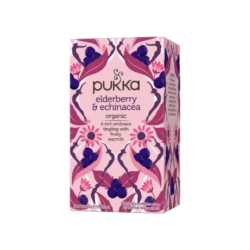 Pukka Elderberry Echinacea Tea, 20 Tea Bags