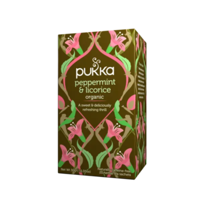 Pukka Peppermint & Licorice, 20 Tea Bags