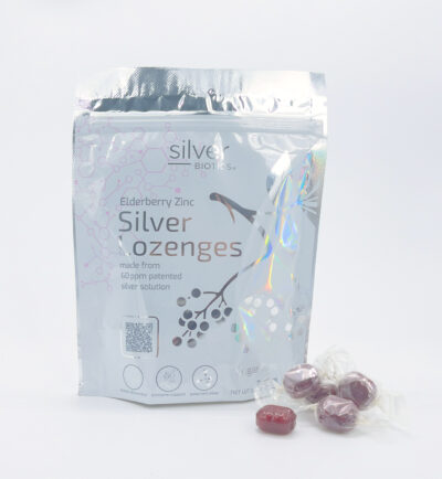 Silver Biotics® Silver Lozenges w/ Elderberry & Zinc
