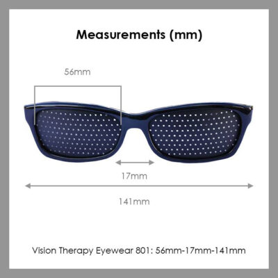 Natural Vision Therapy Pinhole Glasses, Model 801/L