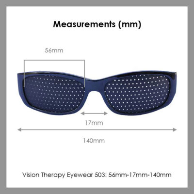 Natural Vision Therapy Pinhole Glasses, Model 503/S