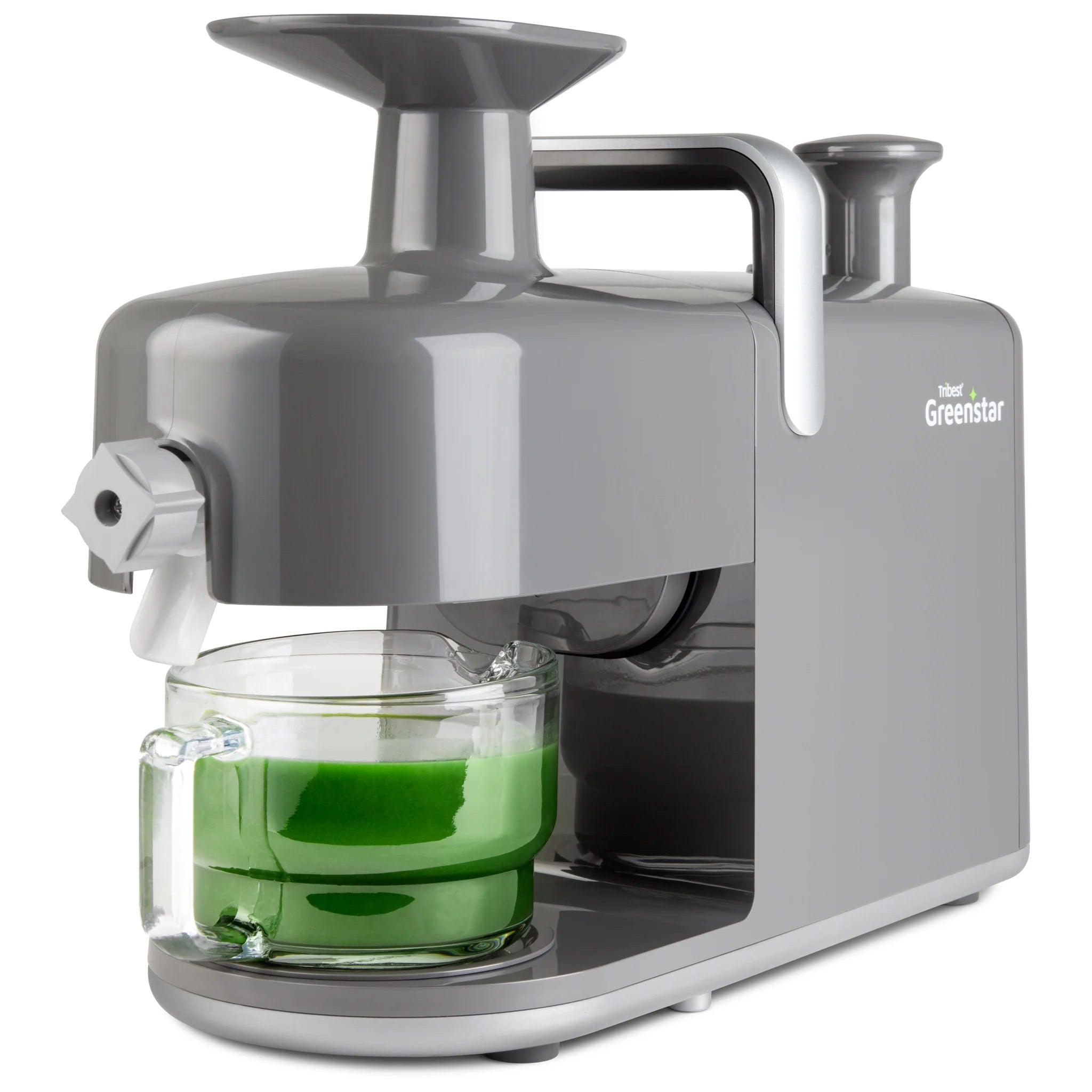 Greenstar® 5 All Stainless Steel Twin Gear Cold Press Masticating Juicer GS5-2GY-B / GS5-2WH-B
