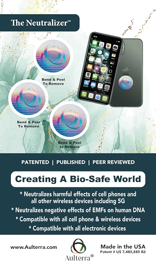 Aulterra™ The Neutralizer for cell phones 3x Pack