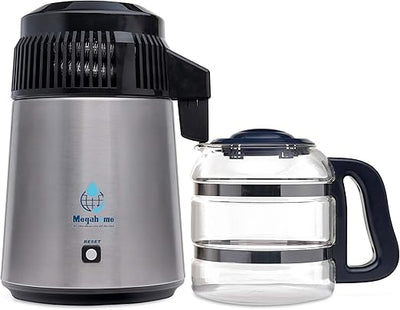 Megahome Stainless Steel Countertop Distiller - Black