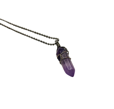 SALE!! MYSTEC Hexagon Amethyst Pillar 7.83Hz Level 2