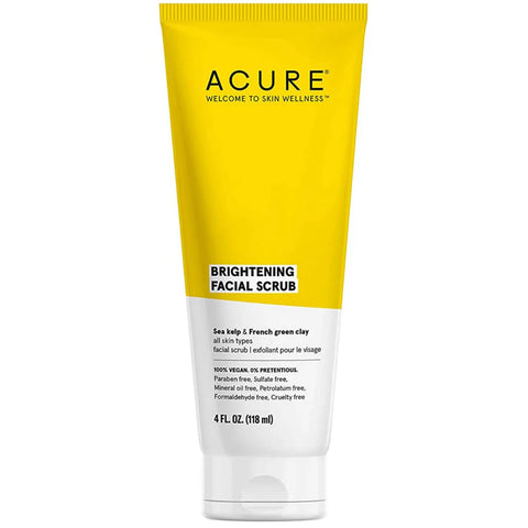 Acure Brightening Facial Scrub 118mL