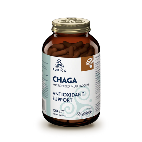 Purica Chaga, 120 Vegan Capsules