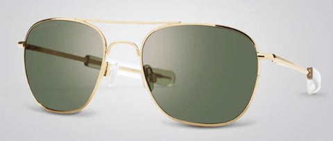 E.Eyes 12018 Freedom NP Pilot 55 mm Gold/Green SALE! 50% OFF