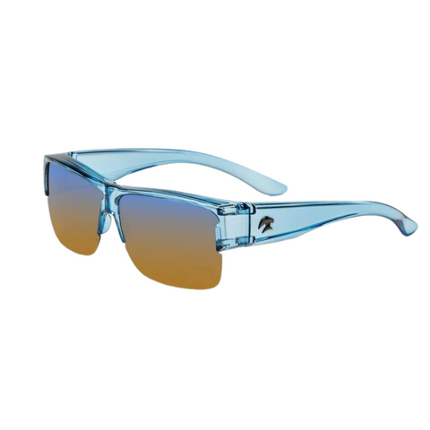 Eagle Eyes® FitOn® Semi-Rimless Mirror Polarized Sunglasses 10044