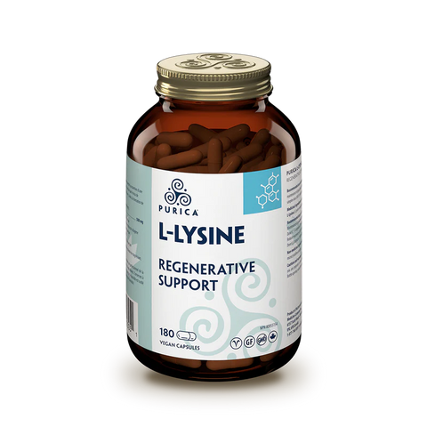 Purica L-Lysine, 180 Capsules