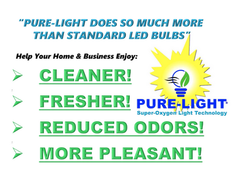 Pure-Light A19 60WE Non-Dimmable Super-Oxygen Bulb