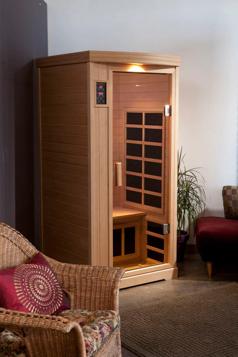 Radiant Health Saunas® E-1H 1 Person Elite Model