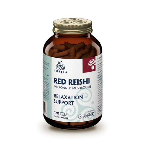 Purica Red Reishi, 120 Vegan Capsules