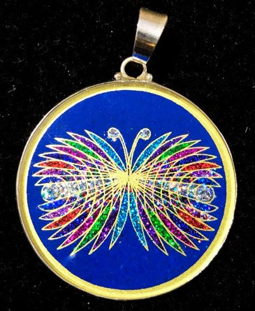 SF Butterfly Pendant .