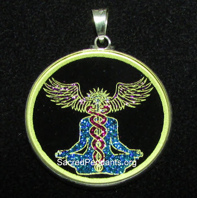 SF Caduceus Pendant .