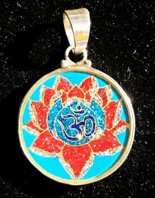 SF Lotus Om Pendant .