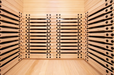 2-Person Far Infrared Sauna with Red Light Panel - INTRODUCTORY PRICE. **Please call for shipping and/or delivery quote