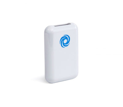 Air Supply® Rechargeable AS-300R Wearable Ionic Air Purifier, White
