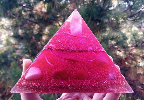 Divine Love Orgone Pyramid