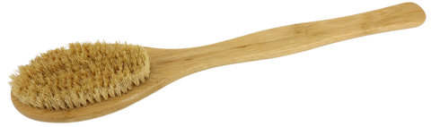 Long Handle Tampico Dry Brush