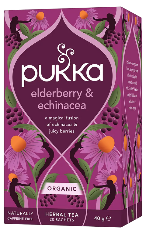 Pukka Elderberry & Echinacea 20 Bag