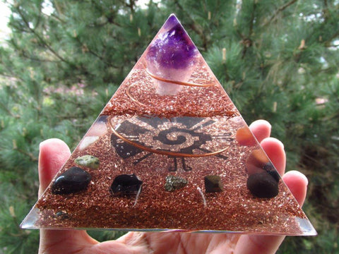 Galactic Butterfly Orgone Pyramid