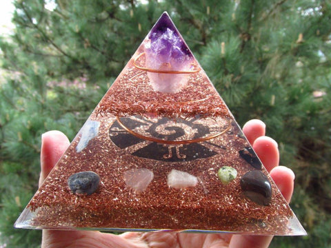 Galactic Butterfly Orgone Pyramid