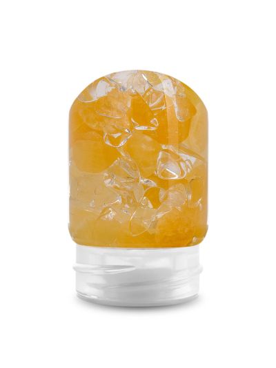 VJ Sunny Morning Vial Orange Calcite/Quart