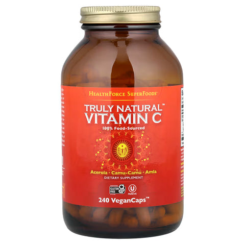 Health Force Truly Natural Vitamin C 240 Caps