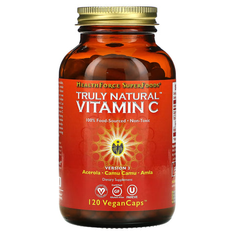 Health Force Truly Natural Vitamin C 120 Caps