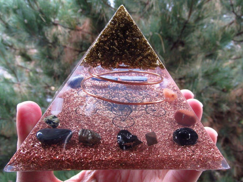 Metatrons Cube Orgone Pyramid