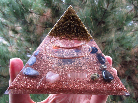 Metatrons Cube Orgone Pyramid