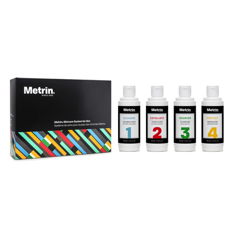 Metrin® Skincare System For Him – Full-Size, 165mL