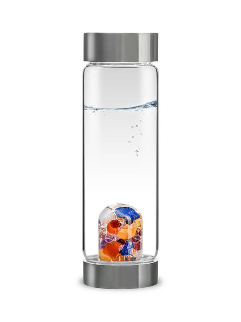 SALE - 50% off VJ JUBILEE Bottle Ayurveda 500ml Lapis/Garnet/Car/Cle