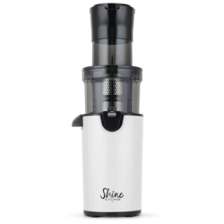 Tribest Shine Kitchen Co.® Easy Cold Press Juicer with XL Feed Chute, SJX-1WH-A (White)