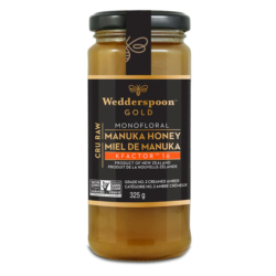 Wedderspoon Raw Monofloral Manuka Honey KFactor16, 325g
