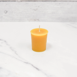 Honey Candles® Natural Beeswax Votive Candle, 2 Inch